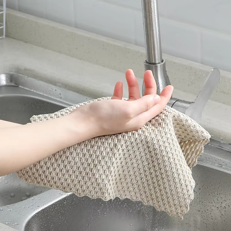 Kitchen Cleaning Anti-grease Wiping Rags (3) Küchenreinigung Anti-Fett Wischlappen (3)