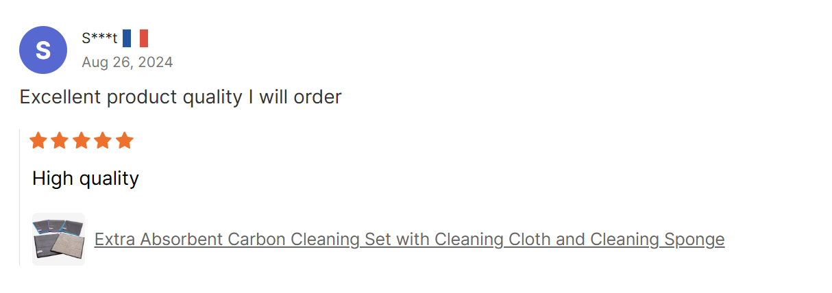Extra Absorbent Carbon Cleaning Set with Cleaning Cloth and Cleaning Sponge Reviews ক্লিনিং ক্লথ এবং ক্লিনিং স্পঞ্জ রিভিউ সহ অতিরিক্ত শোষক কার্বন ক্লিনিং সেট