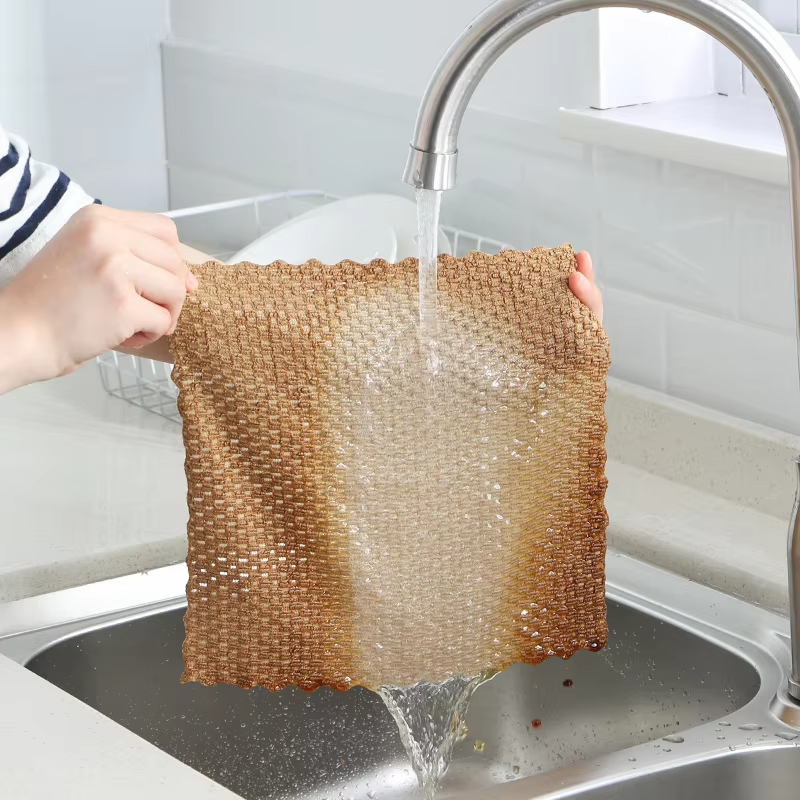 Kitchen Cleaning Anti-grease Wiping Rags (4) Kichen Botzen Anti-Fett Wiping Rags (4)