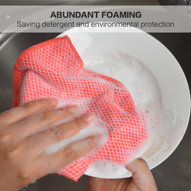 Microfiber Mesh Kitchen Cleaning Cloths (6) Анучы для чысткі кухні з мікрафібры (6)