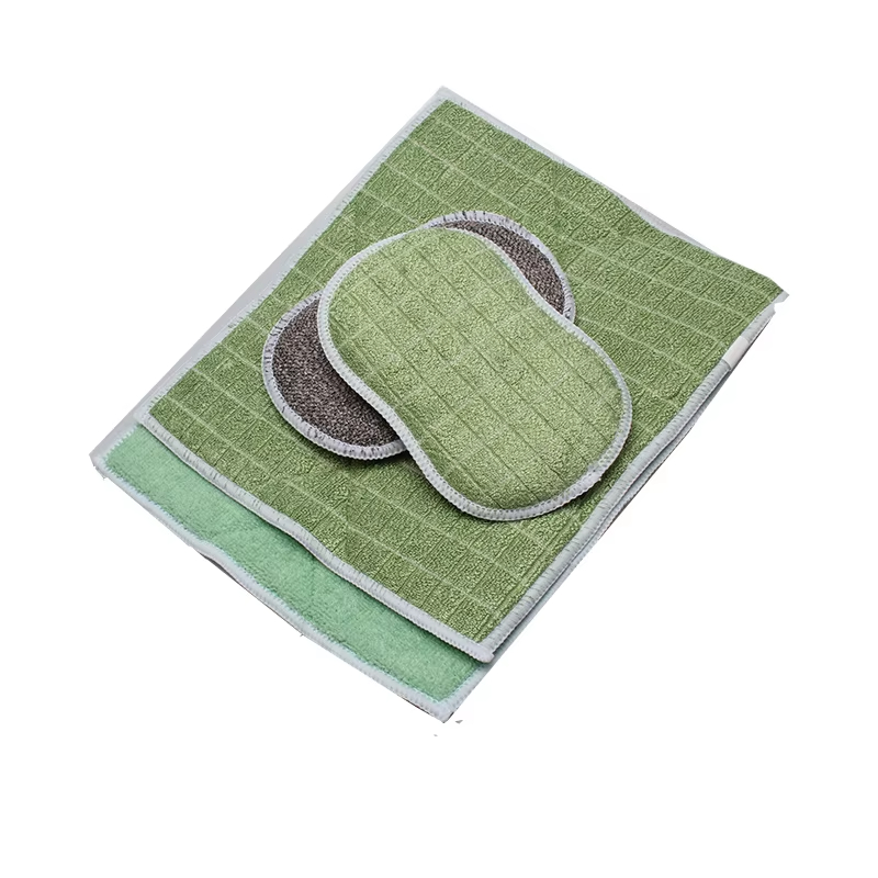 Bamboo microfiber sponge (2) Bambú microfibra esponja (2) ukat jukʼampinaka.