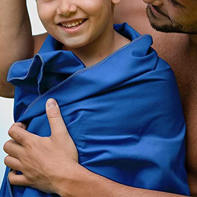 Microfiber Sports Sweat Wipe Quick Dry Beach Towel (6) Mikrofiber Sports Schweess Wipe Quick Dry Strandhandduch (6)