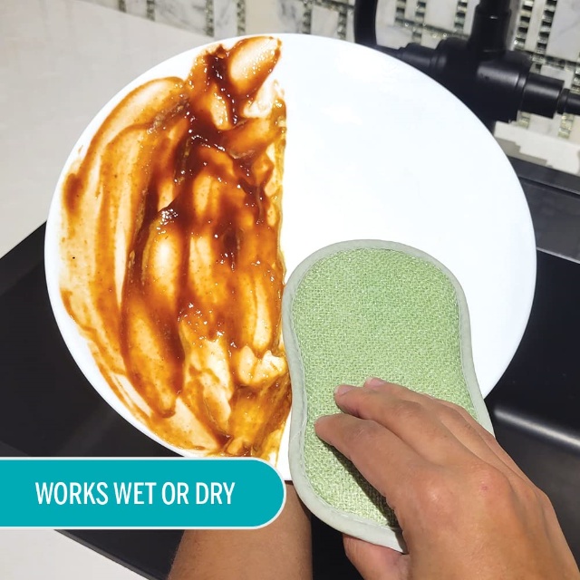 Microfiber Cleaning Sponge Block (8) بلوک اسفنجی پاک کننده میکروفیبر (8)
