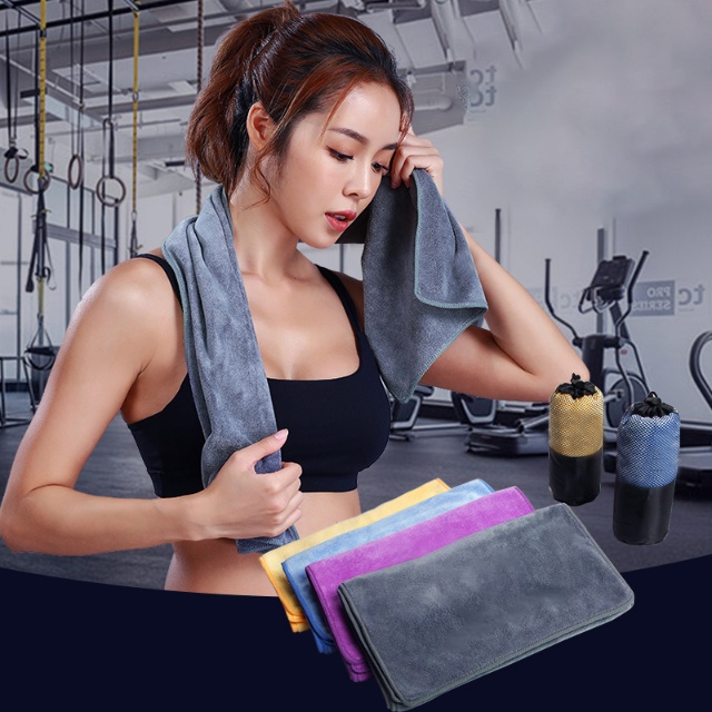 Microfiber Sport Fitness Yoga Sweat Absorbent Towel (1) Microfiber Sport Fitness Yoga Sweat Absorbent Towel (1)