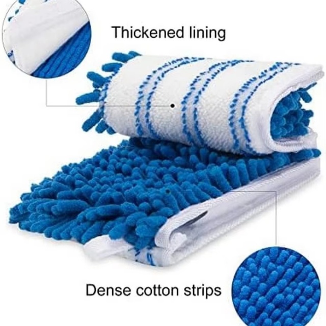 Microfiber Replacement Mop Head (3) Микрофибърна резервна глава за моп (3)
