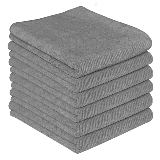 Microfiber Warp Knit Kitchen Cleaning Large Pearl Cloth (6)