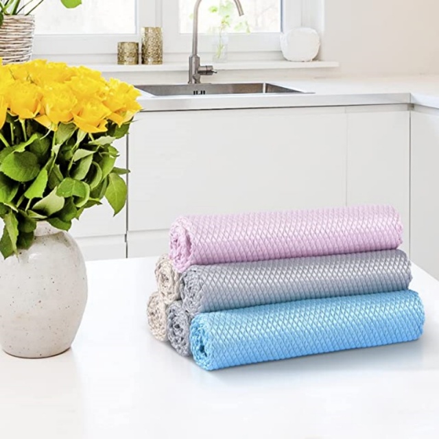 Microfiber Kitchen Glass Cleaning Cloth (2)