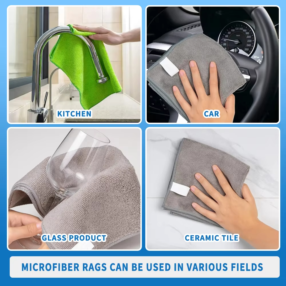 Microfiber kitchen clean cloth (6) Microfiber kitchen clean cloth (6)