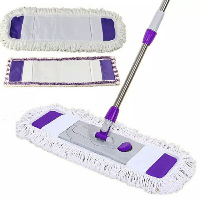 Uta q’umacha&ntilde;a Industrial Q’umacha&ntilde;a Microfibra Lila Mop (11) .