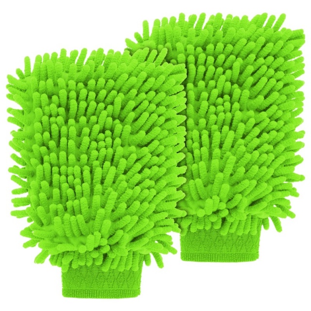 Microfiber Car Washing Gloves (4)
