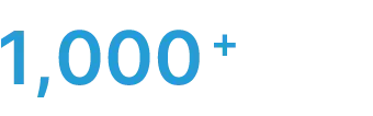 1000+