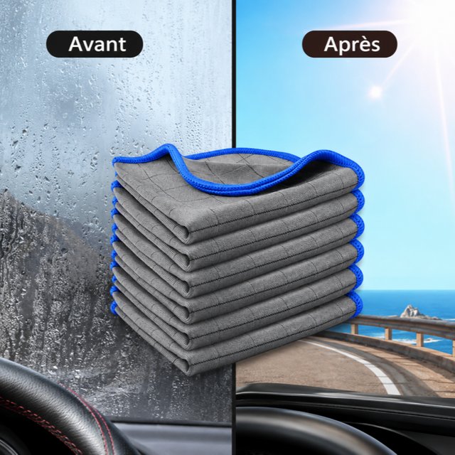 پارچه تمیز کردن شیشه میکروفایبر 16 '&times;16'. 