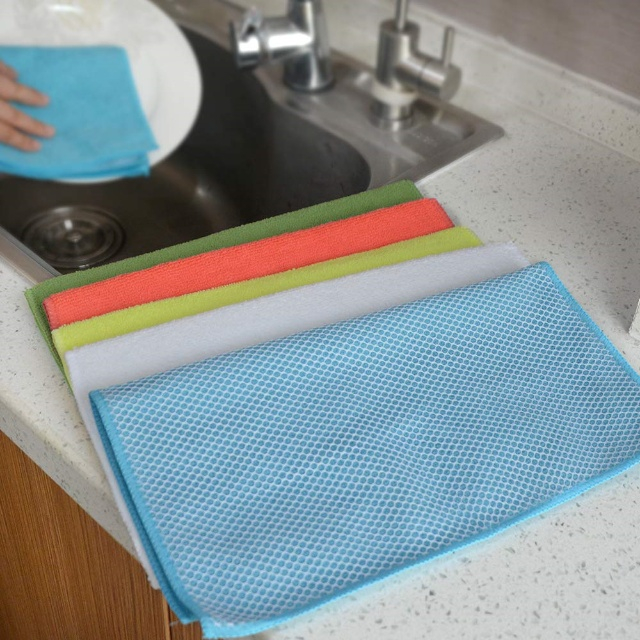 Microfiber Mesh Ашкана тазалоочу кездемелер - JUHAO
