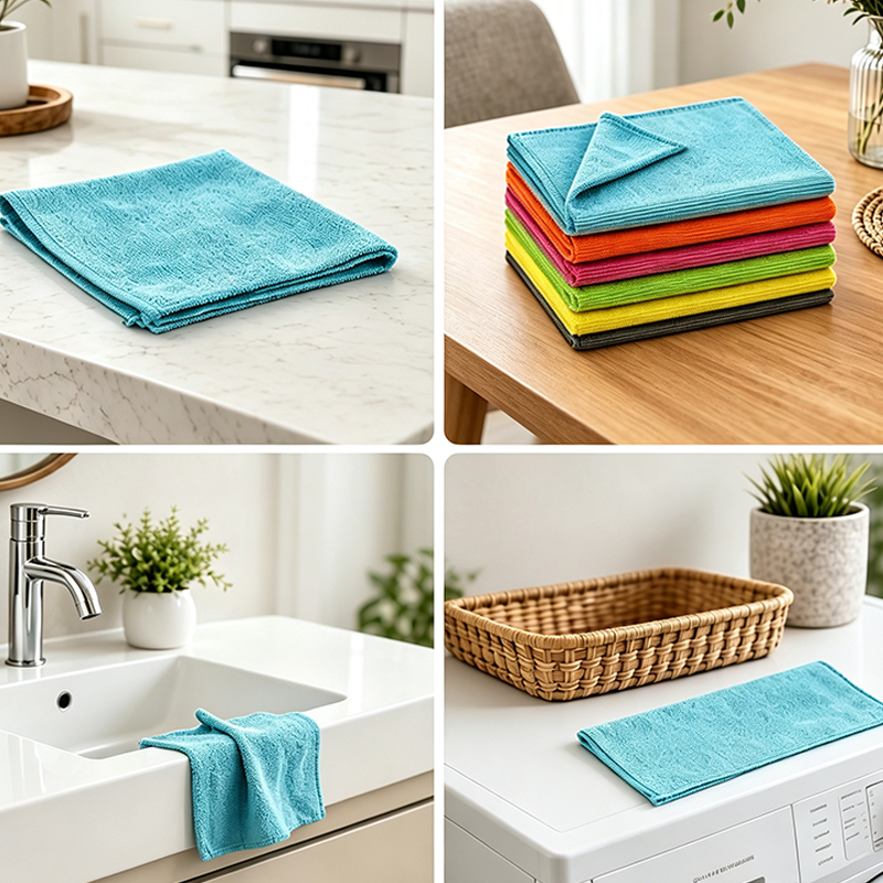 12”x 16”Microfiber Bathroom Cleaning Cloth