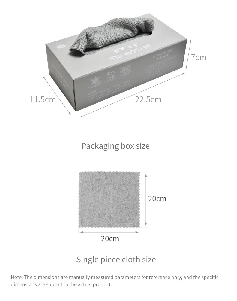 Boxed Microfiber Tu&aacute;ill&iacute; m&oacute;rdh&iacute;ola