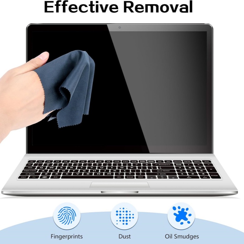 10"×10" Microfiber Electronics Cleaning Cloth