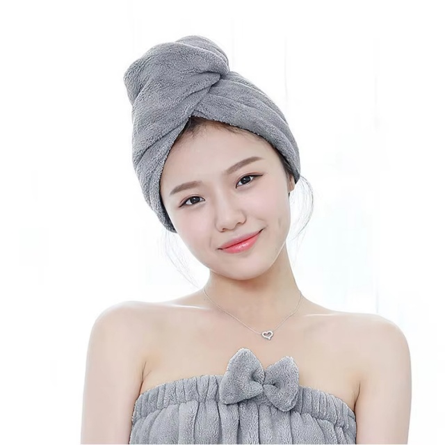 Microfiber hair towel for curly hair - JUHAO