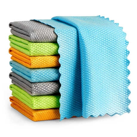  8"×8" Glass Cleaning Cloth