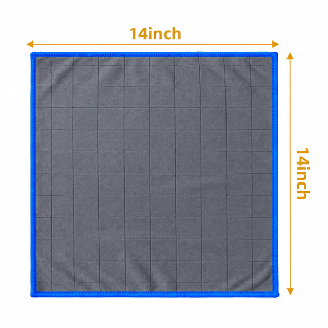 پارچه تمیز کردن آینه میکروفیبر 14 'x 14'.