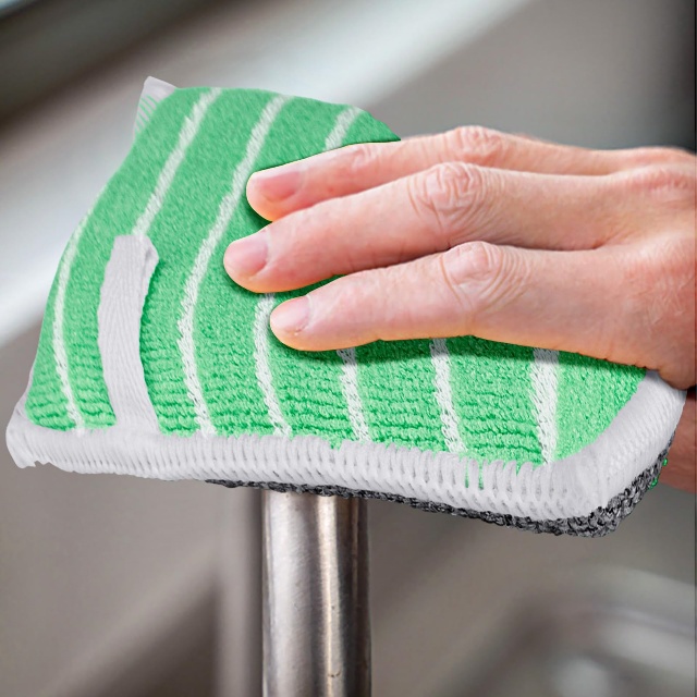 &Eacute;adach Glanadh Bamb&uacute; Microfiber Socraigh Bloc Sp&uacute;inse - JUHAO