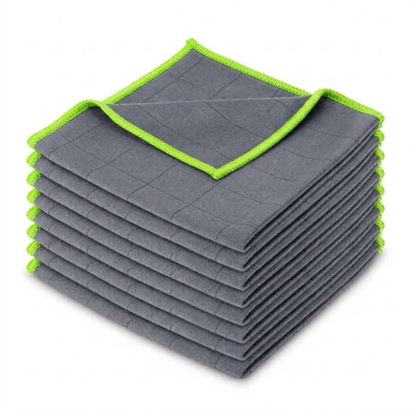 16x 16 Microfiber Mirror Cleaning Cloth (1)