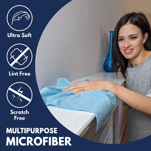 Microfiber Reusable Eco-Cleaning Cloth - JUHAO