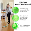 Wiederverwendbare Buedem h&eacute;ich absorb&eacute;iert Mikrofiber Mop Pad - JUHAO