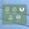 Quick Dry Deluxe Series Bamboo Cotton Hotel feh&eacute;r f&uuml;rdőlepedő - JUHAO