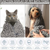 Tu&aacute;ille Peata&iacute; Chenille Tickened Microfiber - JUHAO