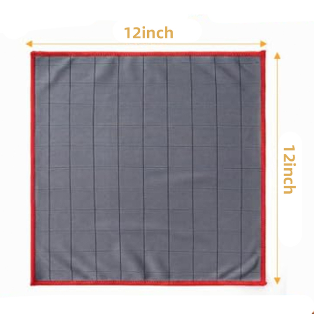 پارچه تمیز کردن آینه میکروفیبر 12 'x 12'.