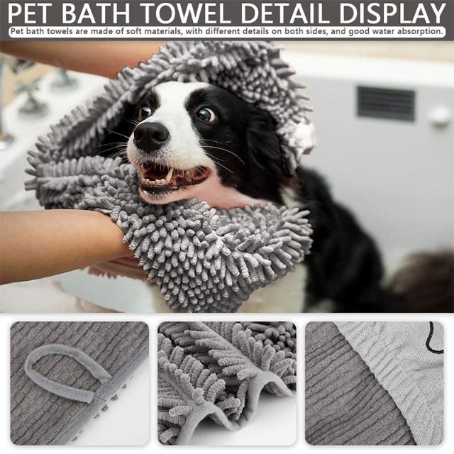Tu&aacute;ille Peata&iacute; Chenille Tickened Microfiber - JUHAO