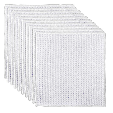 12"x 12" Microfiber Waffle Weave Cloth