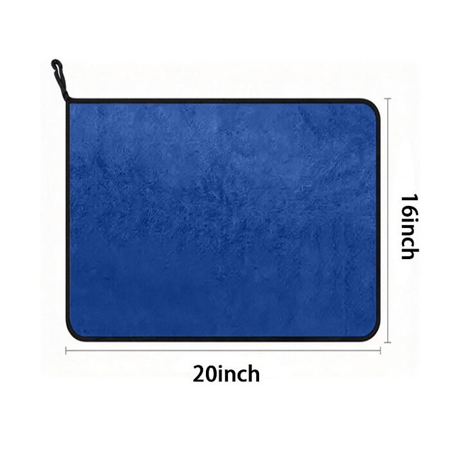 Asciugamano per pulizia auto in microfibra 16'x 20'.