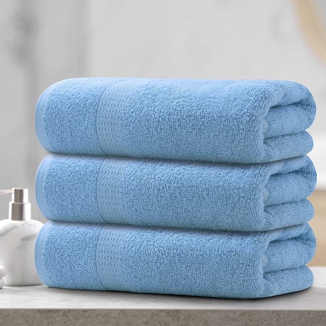 Quick Dry Deluxe Series Bamboo Cotton Hotel feh&eacute;r f&uuml;rdőlepedő - JUHAO