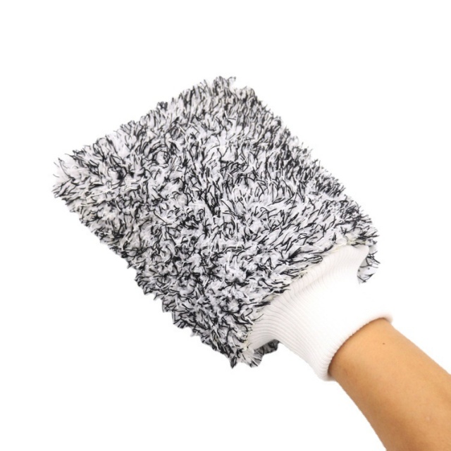 Suave Auto Cuidado Microfibra Absorbente Peluche Q’umacha&ntilde;a Guantes - JUHAO